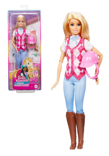 Barbie Dżokejka malibu lalka filmowa